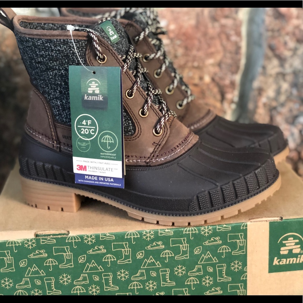 NEW Kamik Women's Siena Mid Outdoor Boots - Picture 2 of 12